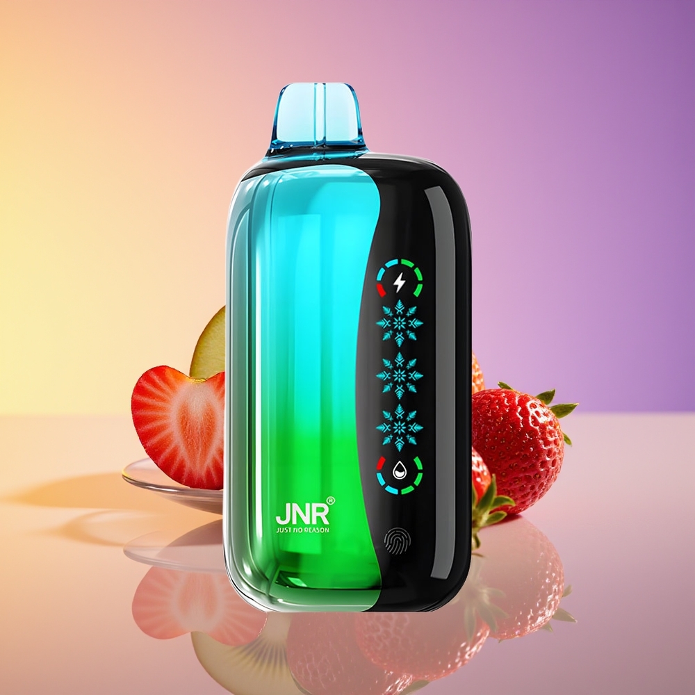 JNR Flex Ice 21000 Puff Customizable Airflow Çiyələki Kivi