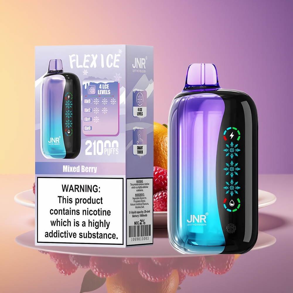 JNR Flex Ice 21000 Puff Ice Ayarlanabilir Qarışıq Giləmeyvə
