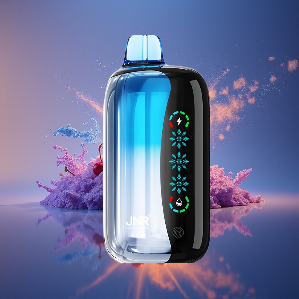 JNR Flex Ice 21000 Puff Tənzimlənəbilən Hava Axını Göy Gilas Partlayışı