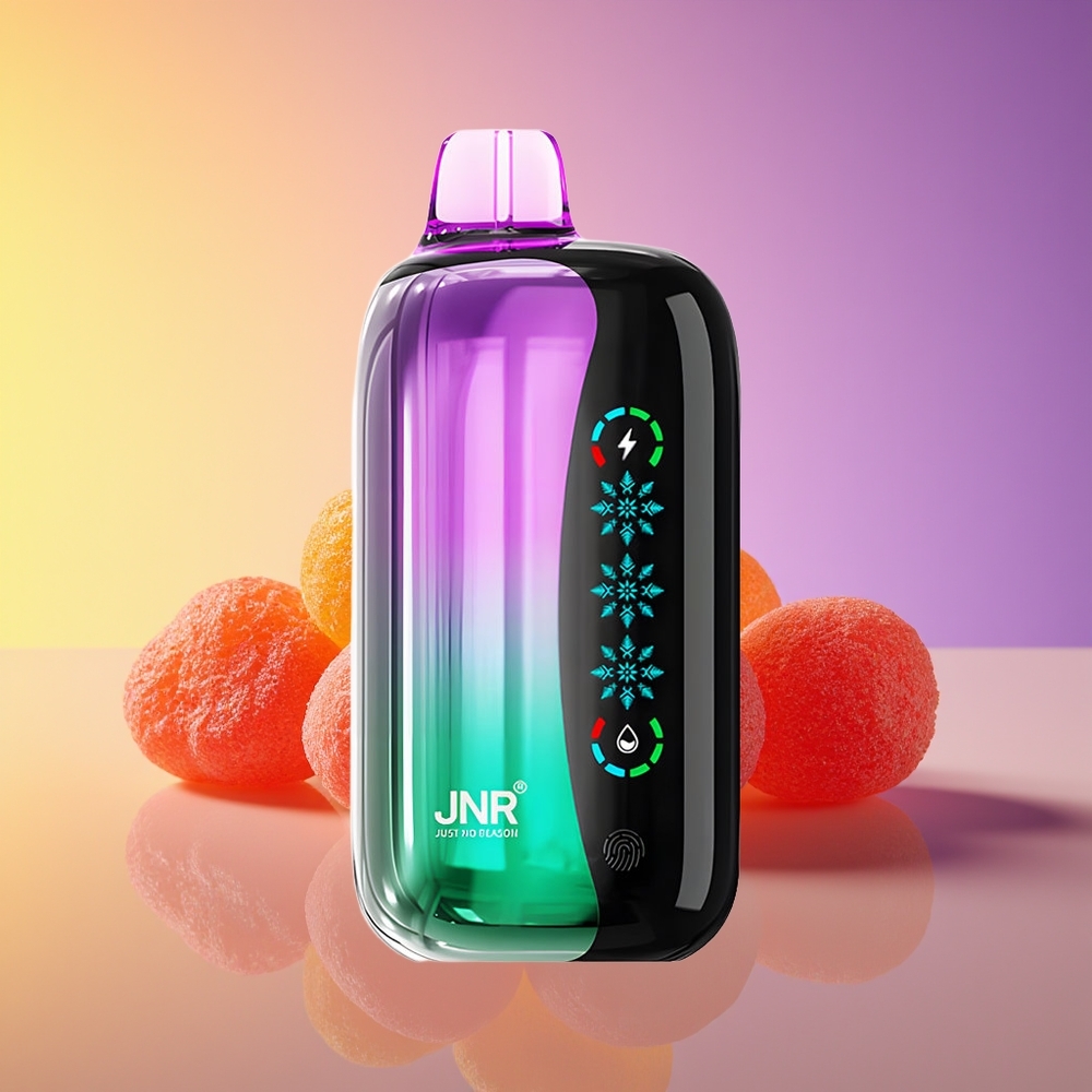 JNR Flex Ice 21000 Puff Tənzimlənəbilən Hava Axını Turş Albalı Jelibonları