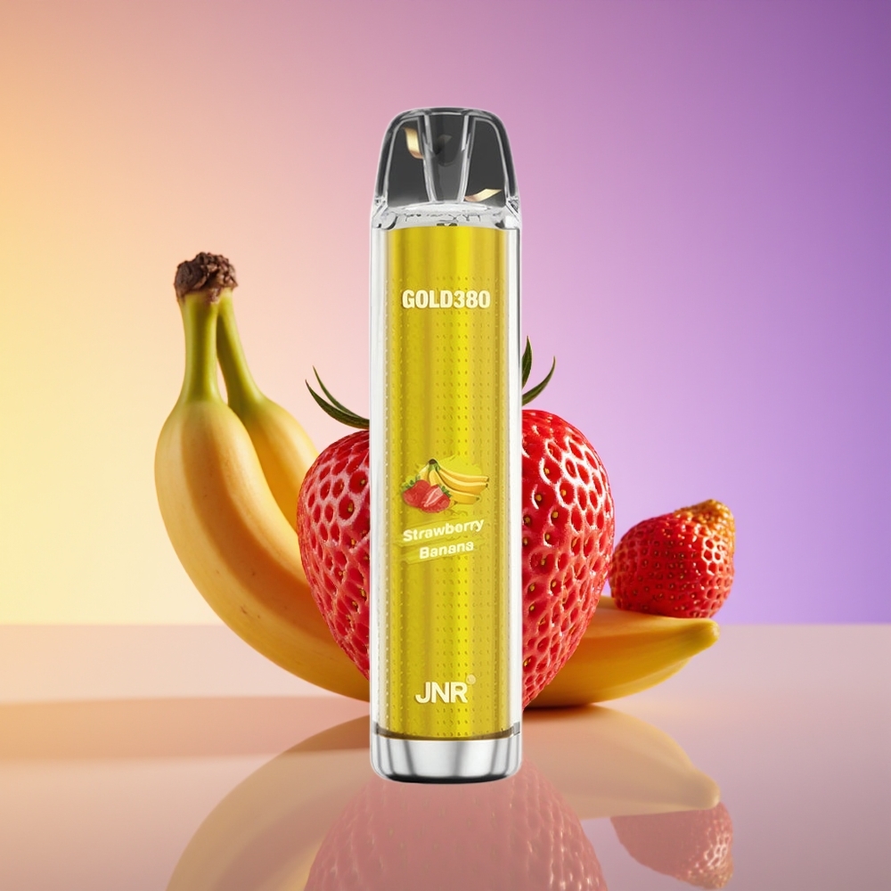 JNR Glod380 6000 Pəf Çılpaq Vape Çiyələk Banan