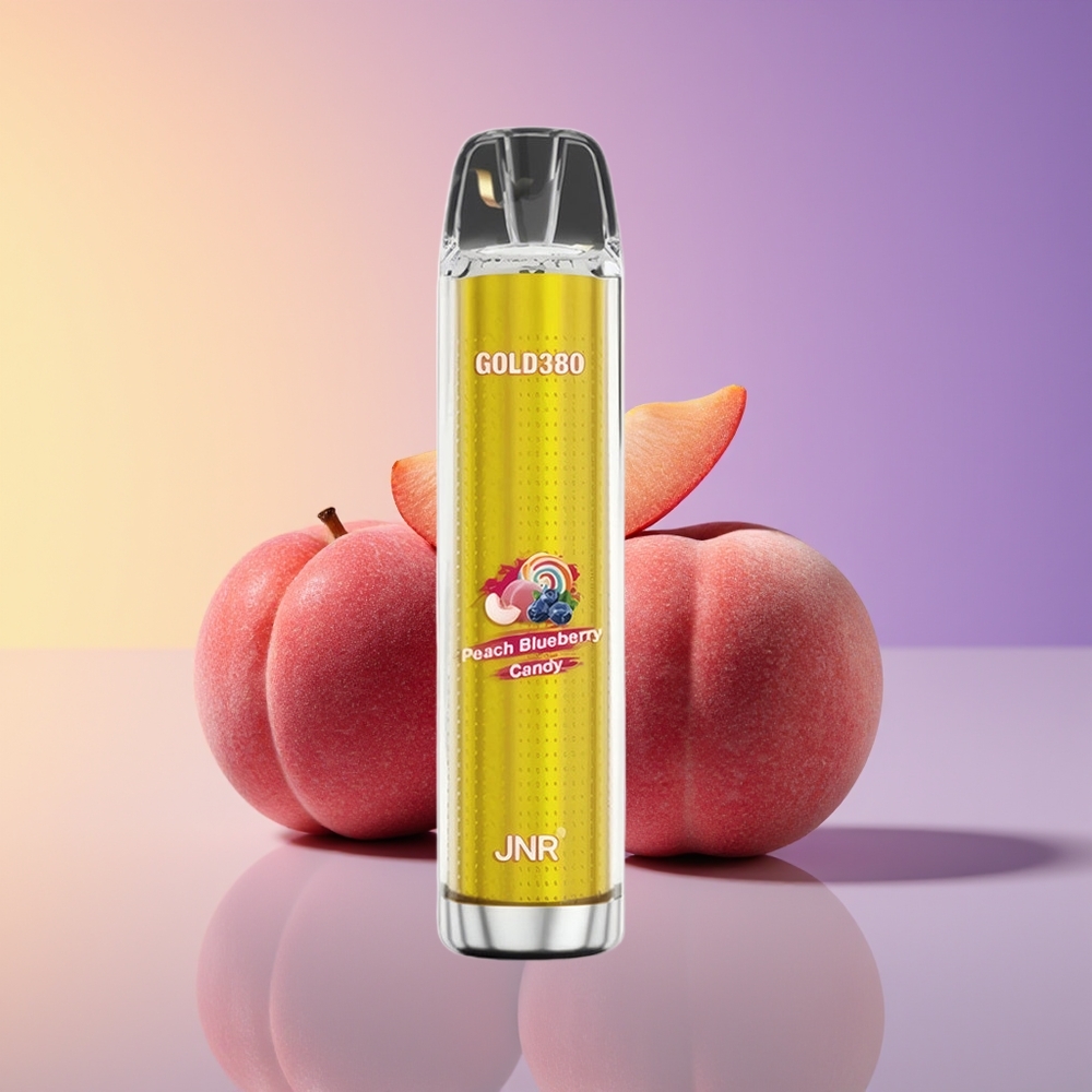JNR Glod380 6000 Puflar Birdəfəlik Vape Şaftalı Göyəm