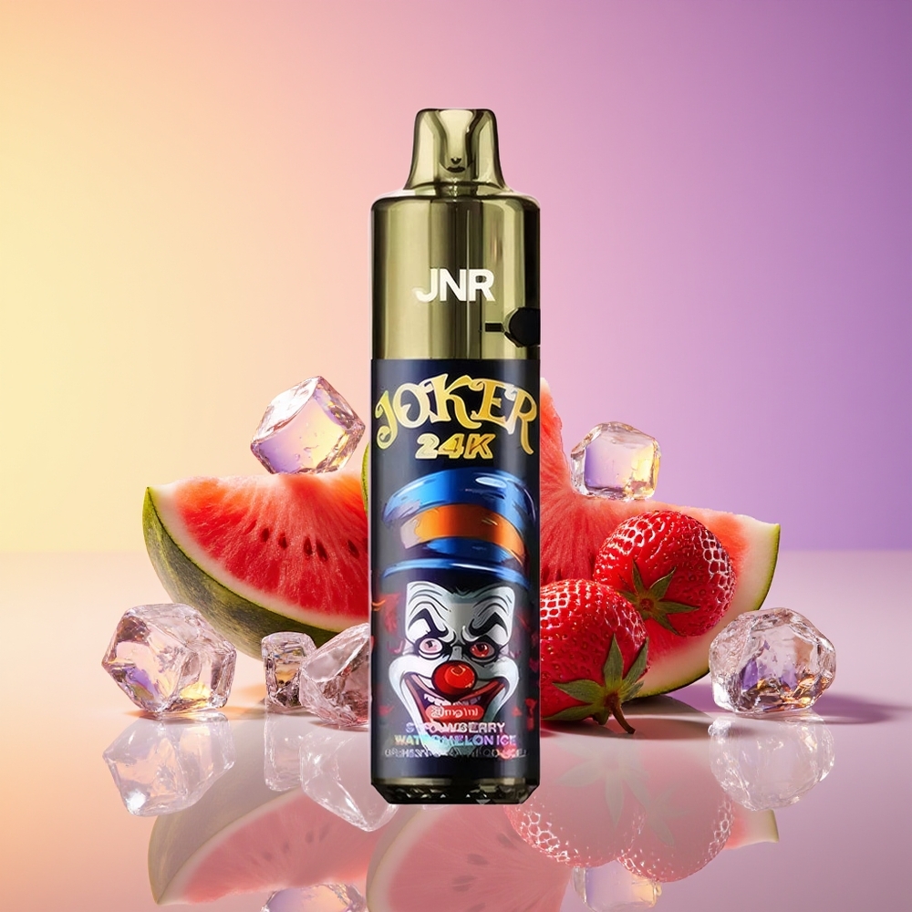 JNR Joker 24000 Puff 800mAh Birdəfəlik Vape Çiyələk-Qarpız Buz