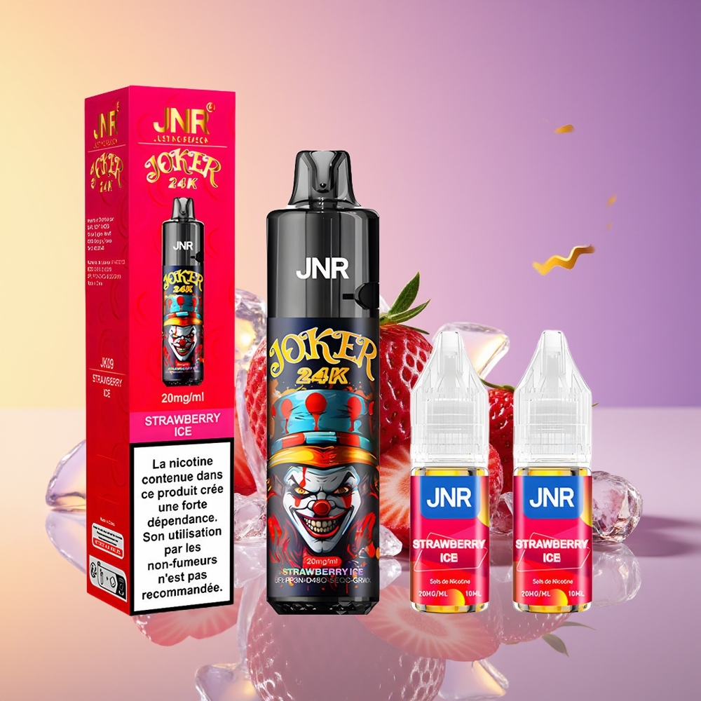 JNR Joker 24000 Puff Side Refill Çiyələk Buz