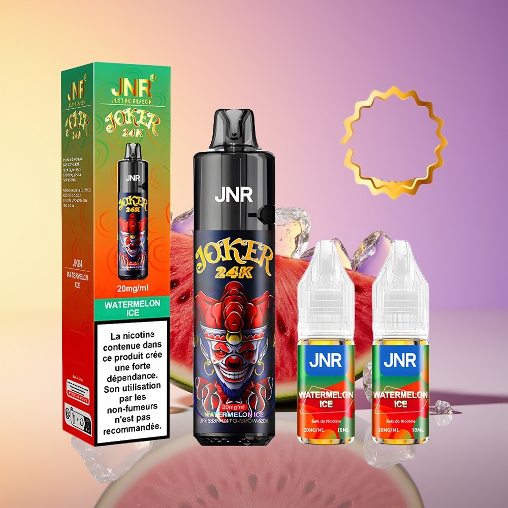 JNR Joker 24K Pufflar Refillable Qarpız Buz