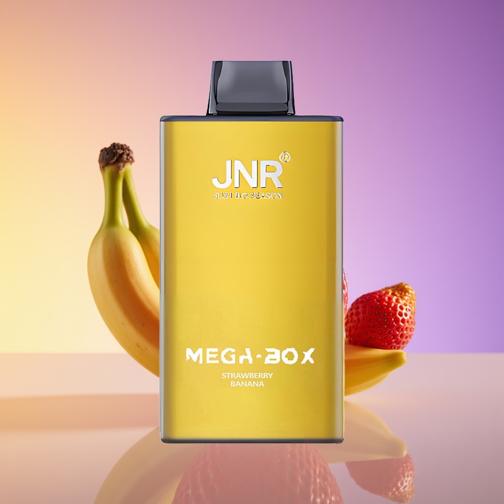 JNR Mega Box 25000 Püf Çiyələk-Banan Birdəfəlik Vape
