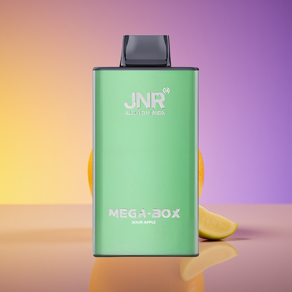 JNR Mega Box 25000 Pərdə Turş Alma Birdəfəlik Vape