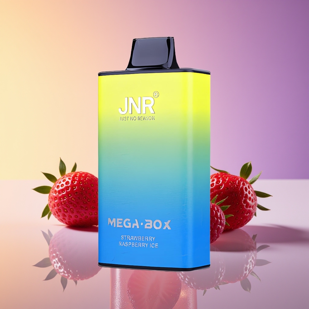 JNR Mega Box 25000 Puff Bir dəfəlik Vape Çiyələk Moruq Buz
