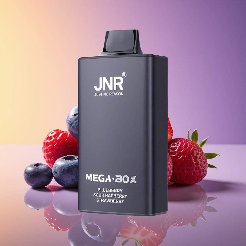 JNR Mega Box 25000 Puff Dual Mesh Göyəmeyvə-Tünd Ətirli Moruq