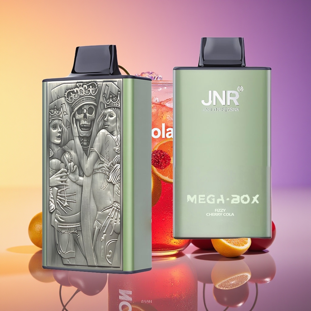 JNR Mega Box 25000 Puff Dual Mesh Tünd Albalı Kol
