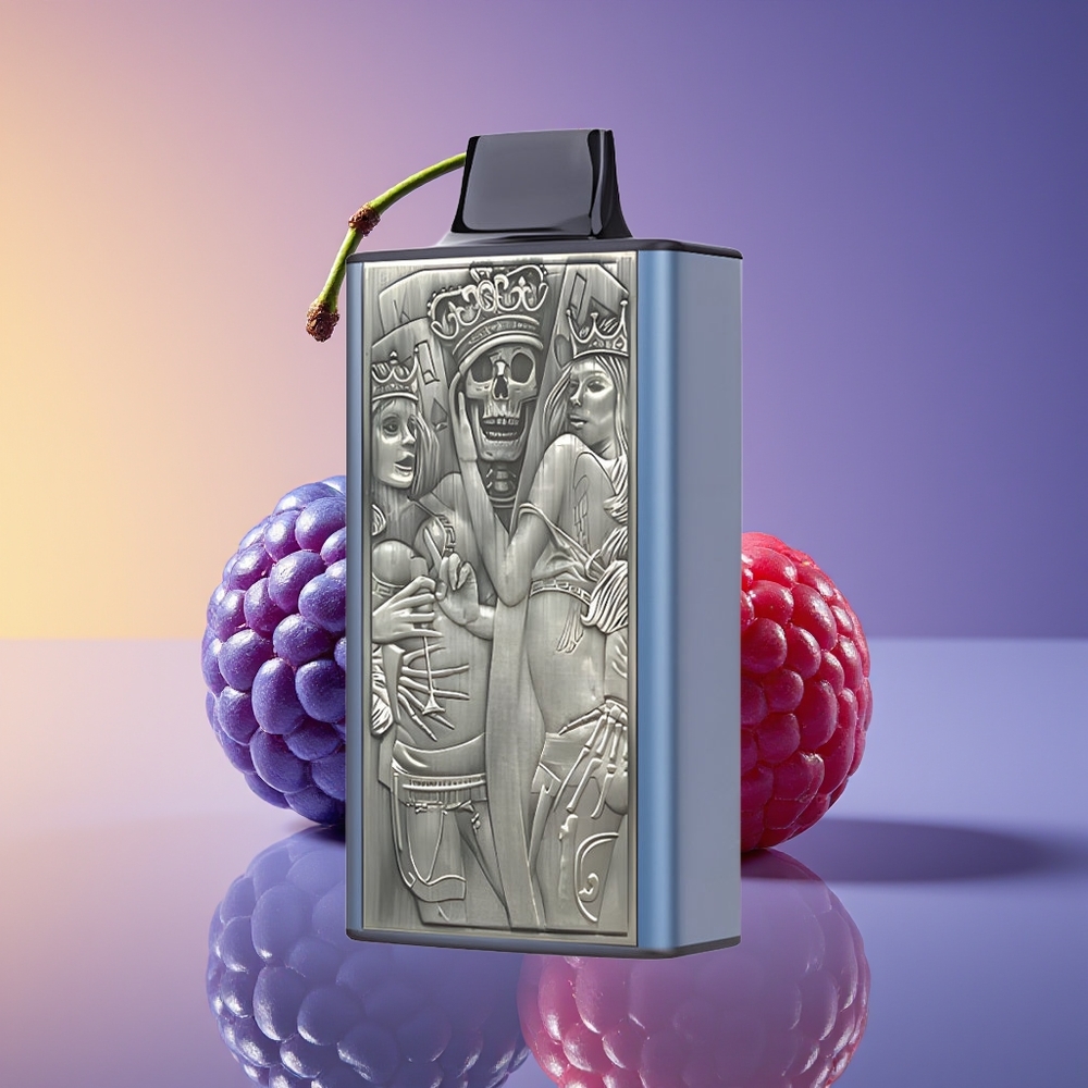 JNR Mega Box 25000 Puff Göyərti Albalı Birdəfəlik Vape