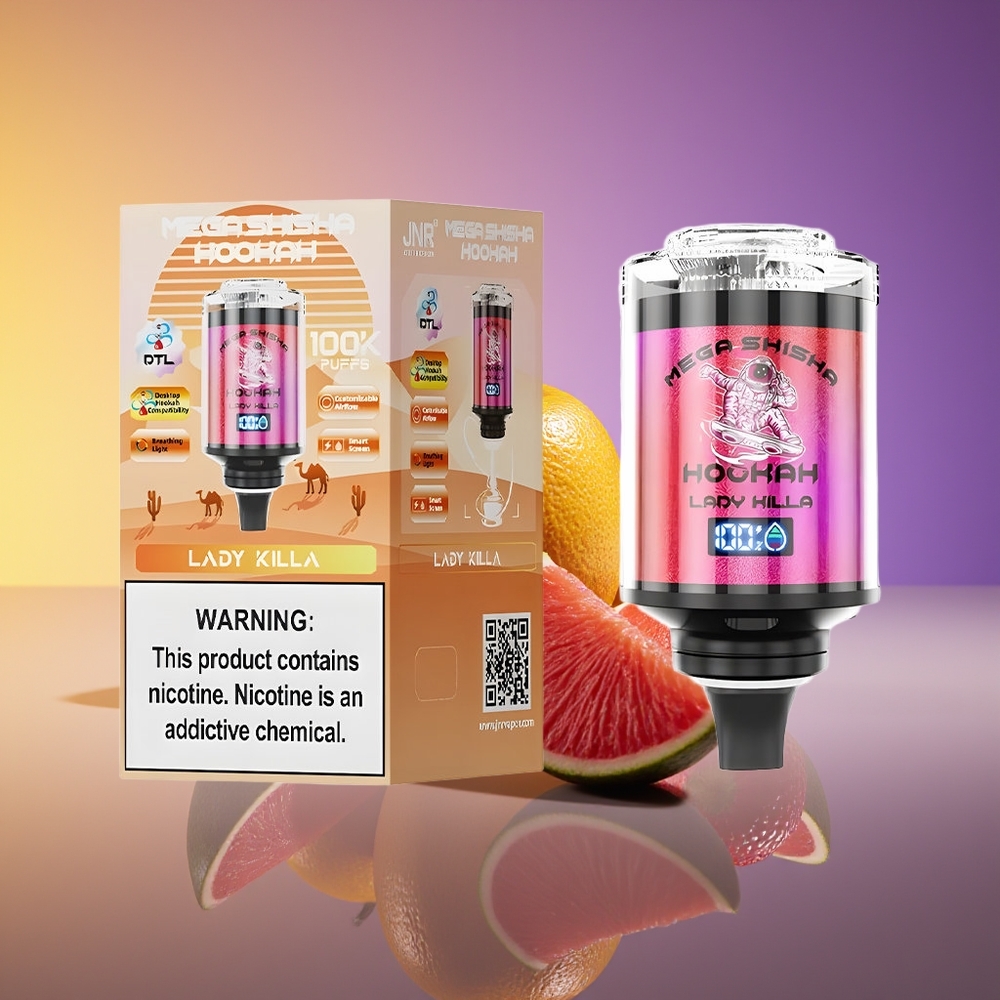 JNR Mega Shisha Hookah 100K Desktop Compatibility Xanım Qatili