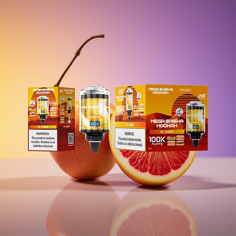 JNR Mega Shisha Hookah 100K Desktop Uyğunluq Mi Amor
