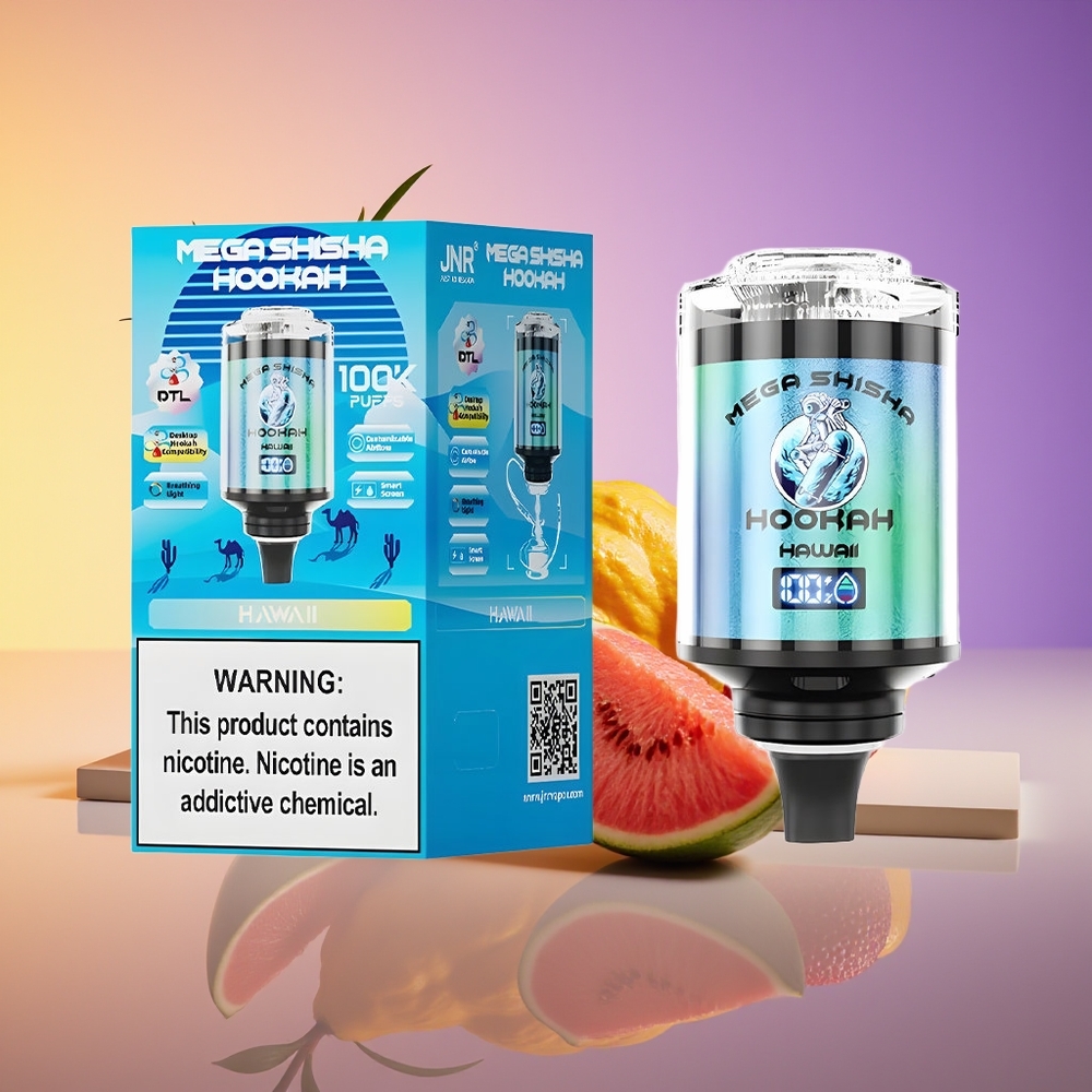 JNR Mega Shisha Hookah 100K Hawaii 2% Nikotin