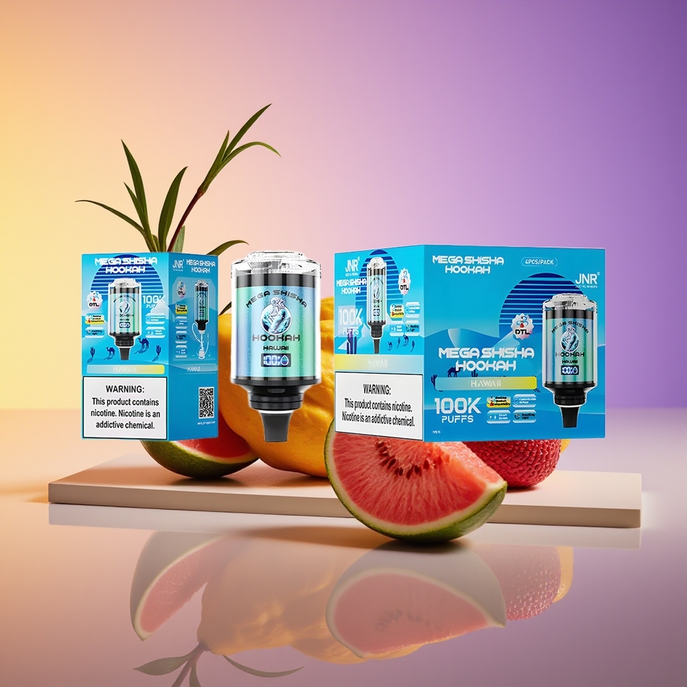 JNR Mega Shisha Hookah 100K Hawaii 2% Nikotin