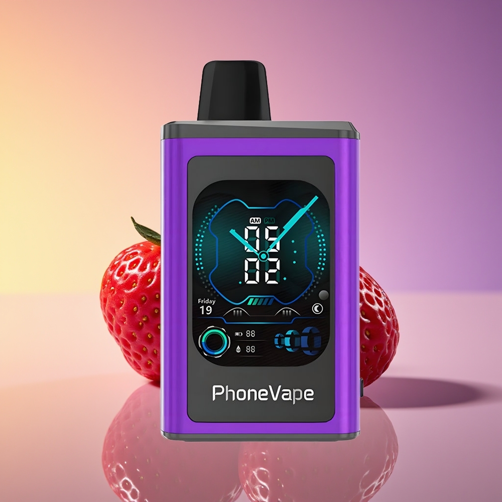 JNR PhoneVape 30000 nəfəs Turbo albalı çiyələk moruq