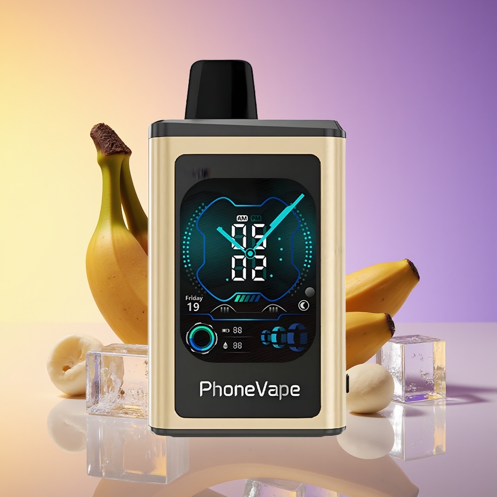 JNR PhoneVape 30000 püf Tam Ekran Banan Buz