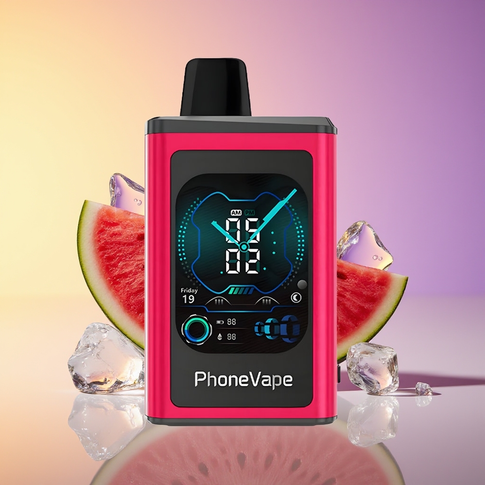 JNR PhoneVape 30000 puff Turbo Mod Qarpız Buzu