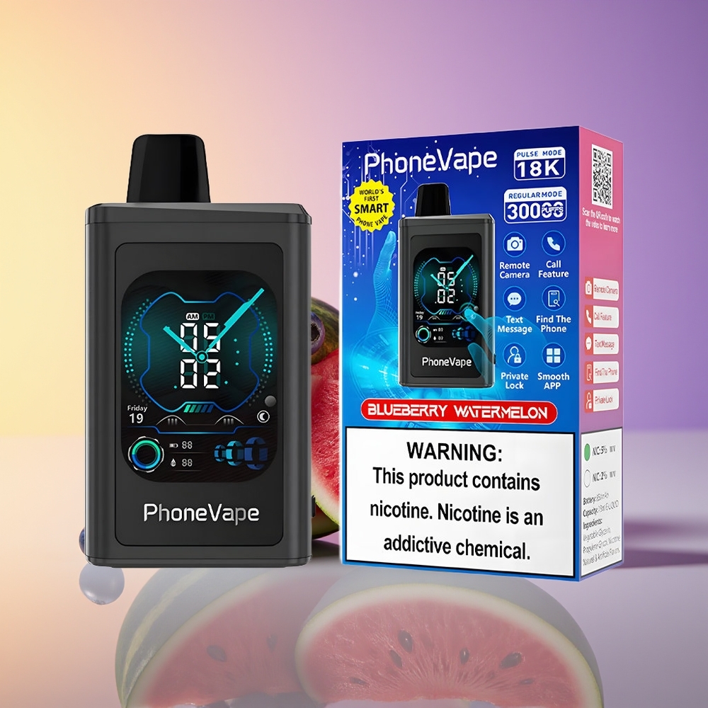 JNR PhoneVape 30000 puffs Turbo Mode Göyərti-Qarpız