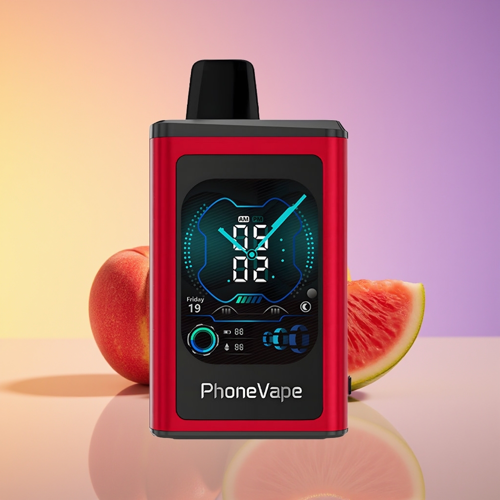 JNR PhoneVape 30000 puffs Turbo Şaftalı Manqo Qarpız
