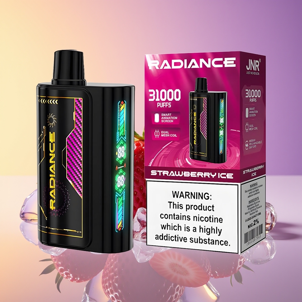 JNR Radiance 31000 Püf Dual Mesh Çiyələk Buz