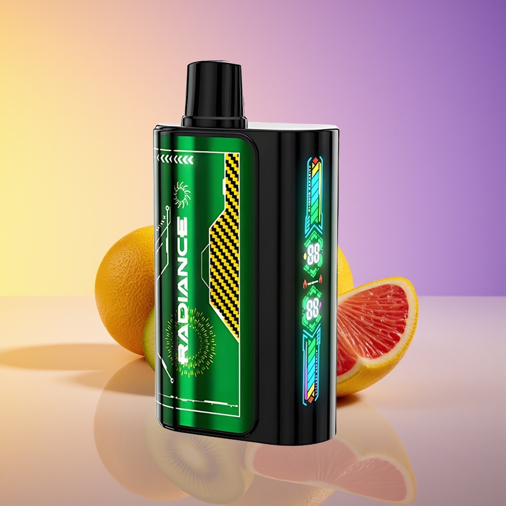 JNR Radiance 31000 Puff Akıllı Animasiya Ekranı Ehtiras Meyvəsi Kivi