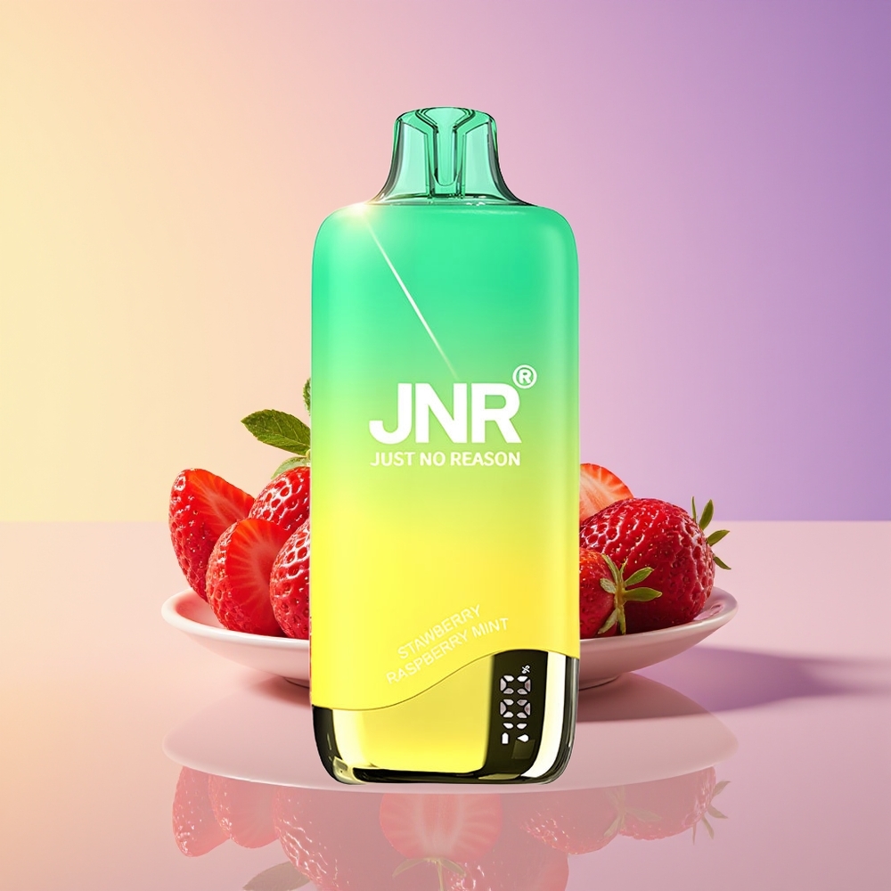 JNR Rainbow 10500 Puff 18ml Çiyələk Şaftalınan