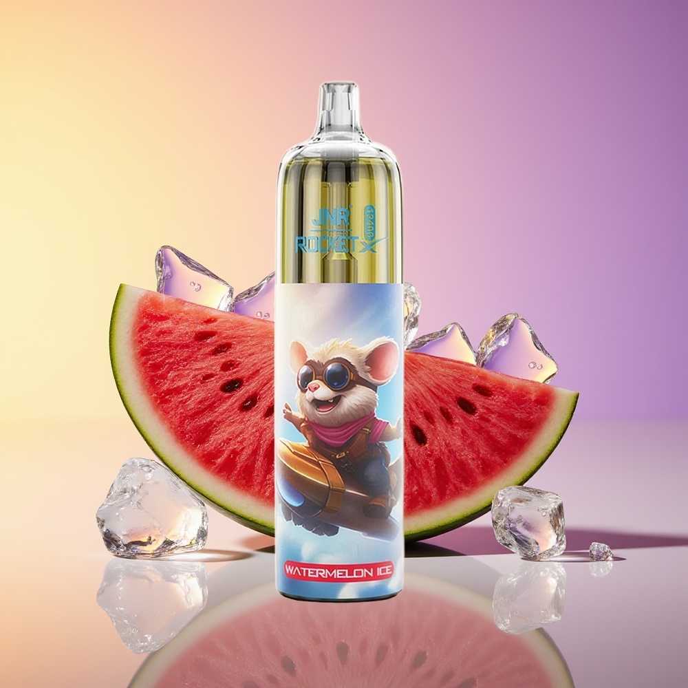 JNR Rocket-X 12400 Püf RGB Qarpız Buz Birdəfəlik Vape