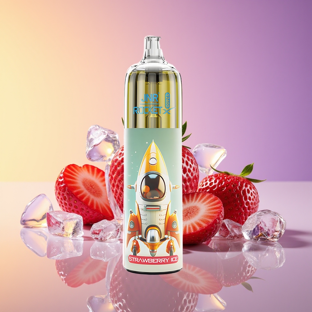 JNR Rocket-X 12400 Püf RGB Çiyələk Buz