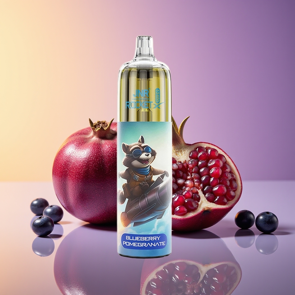 JNR Rocket-X 12400 Puff RGB Mürəbbəli Nar