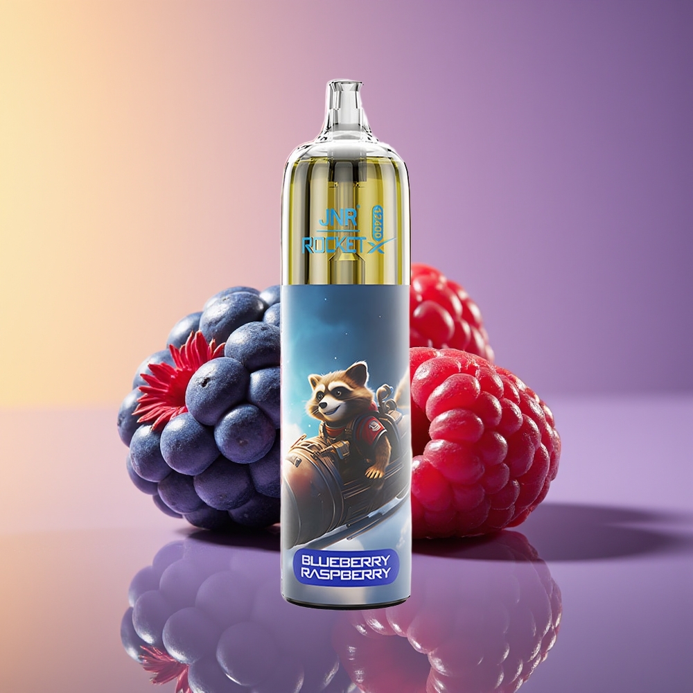 JNR Rocket-X 12400 Puffs RGB İşıqlar Böyürtkən Moruq