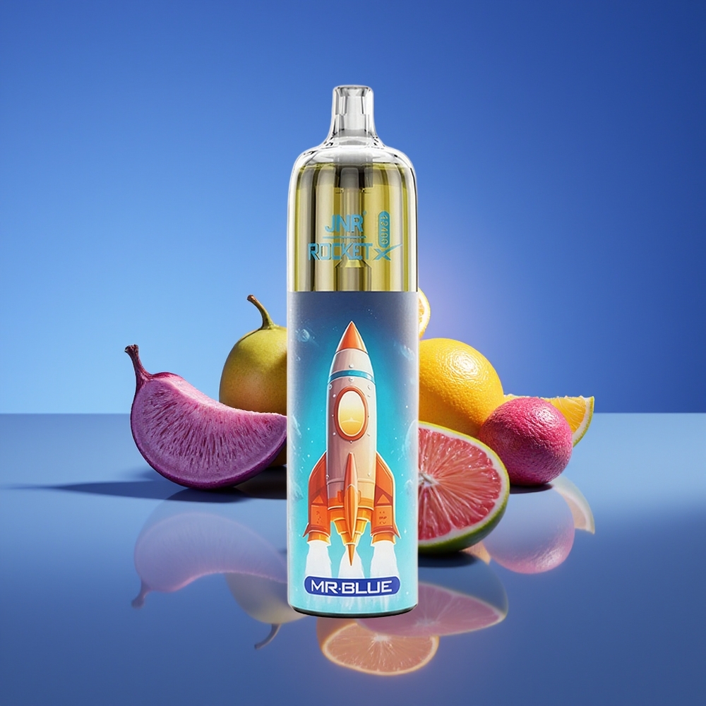 JNR Rocket-X 12400 Puffs RGB İşıqlar Mr Mavi