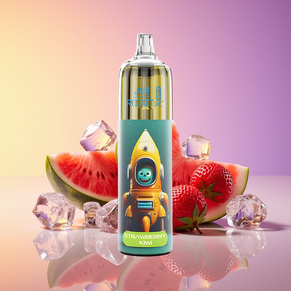 JNR Rocket-X 12400 Pufs RGB Çiyələk-Qarpız Buz