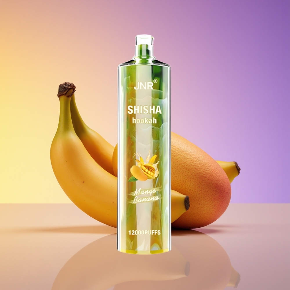 JNR Shisha Hookah 12000 Püf Digər Manqo Banan