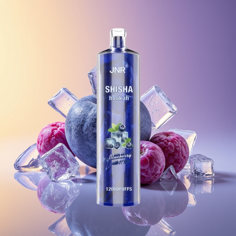 JNR Shisha Hookah 12000 Püflük Giləmeyvəli Buz