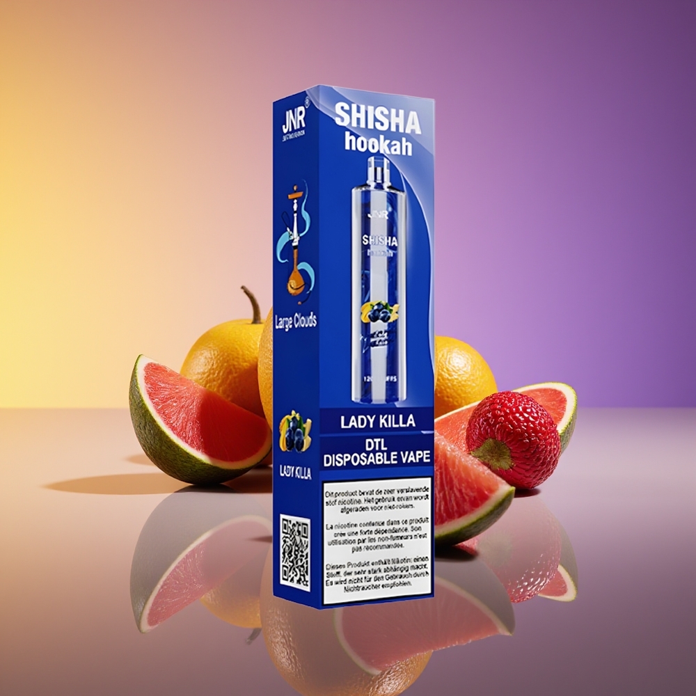 JNR Shisha Hookah 12000 Puff Lady Killa Xanım Öldürən