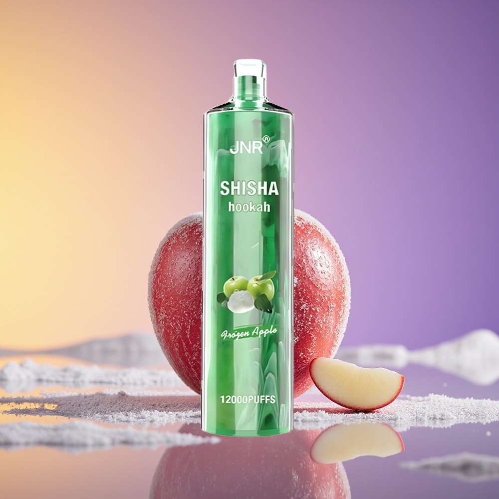JNR Shisha Hookah 12000 Pufflar Dondurulmuş Alma