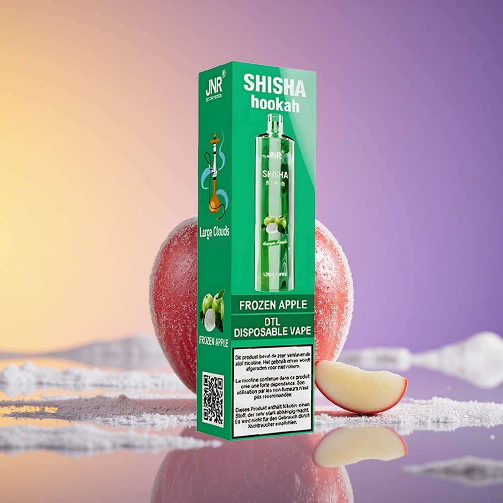 JNR Shisha Hookah 12000 Pufflar Dondurulmuş Alma