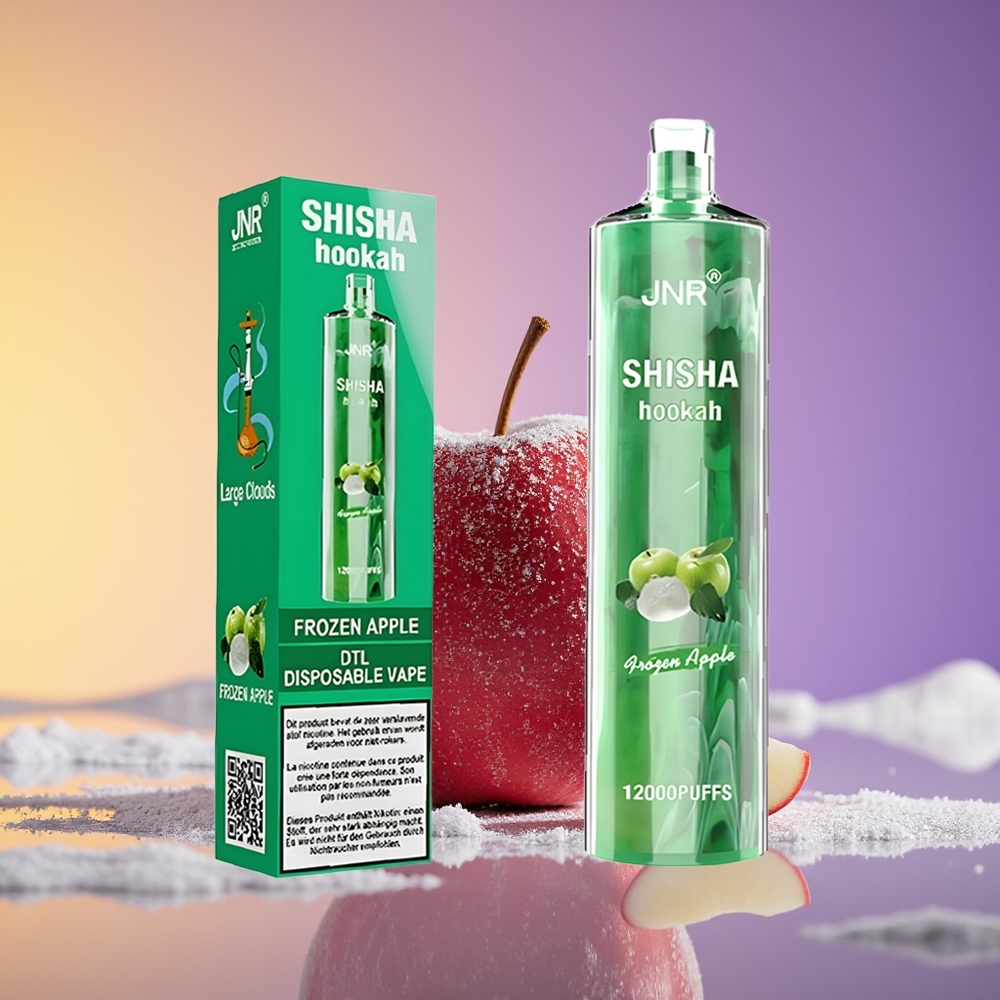 JNR Shisha Hookah 12000 Pufflar Dondurulmuş Alma