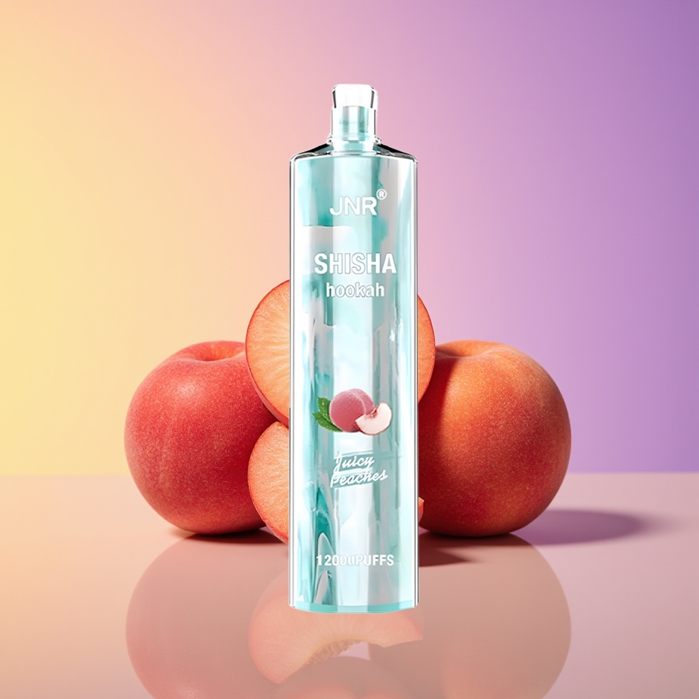 JNR Shisha Hookah 12000 Puffs Şirən Şaftalı