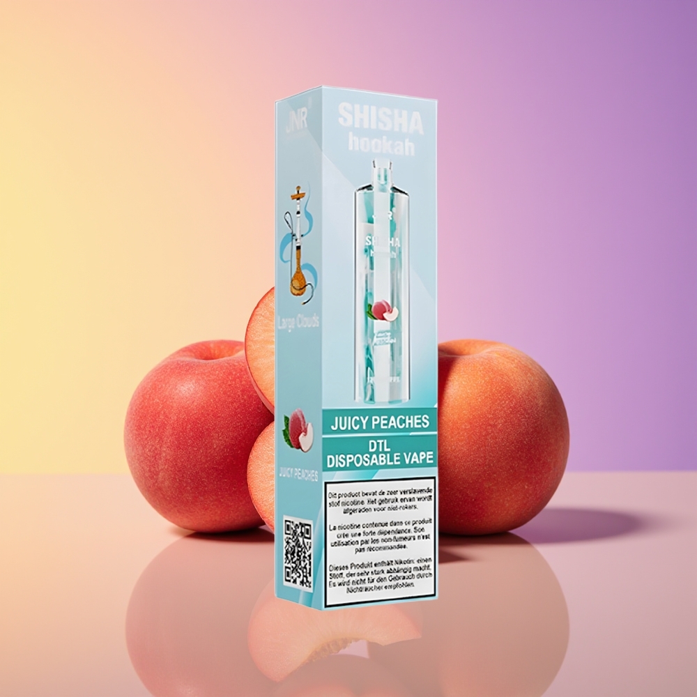 JNR Shisha Hookah 12000 Puffs Şirən Şaftalı