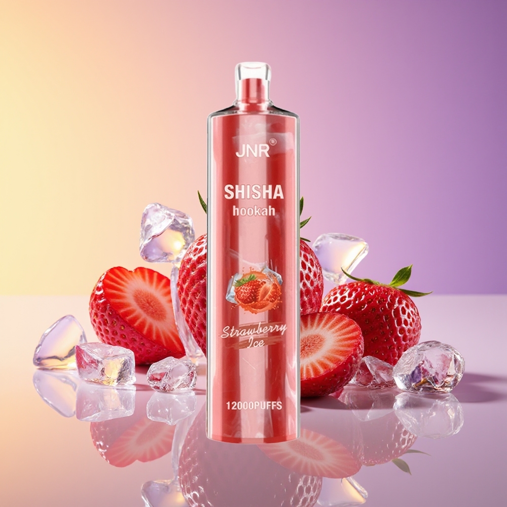 JNR Shisha Hookah 12000 Puffs Çiyələk Buz