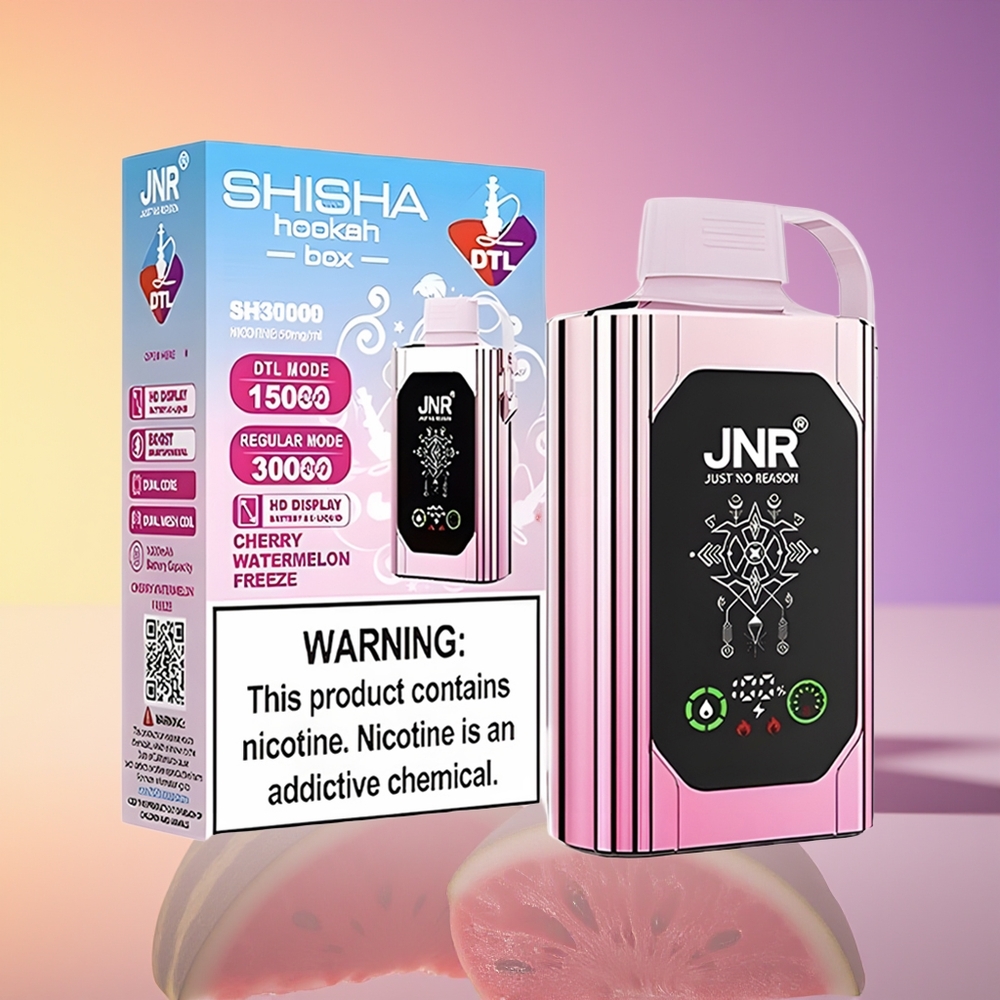 JNR Shisha Hookah Box 20500 Puff Dual Mesh Qiravışı Yemiş Donması