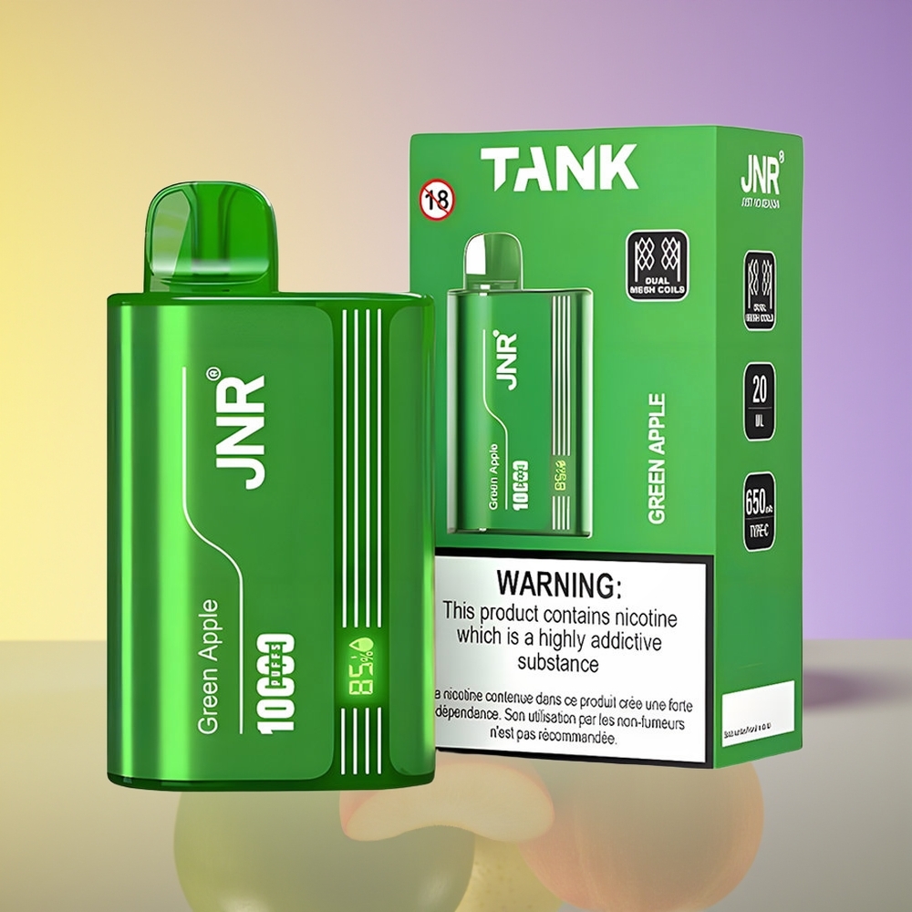 JNR Tank 10000 Pəf Dual Mesh Yaşıl Alma Şaftalı Armud