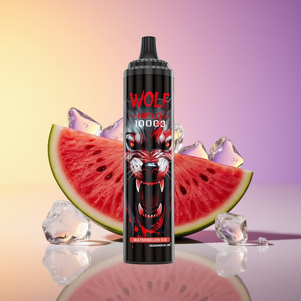 JNR Wolf Niplo 10000 Puffs 1.0 Ohm Qarpız Buzu