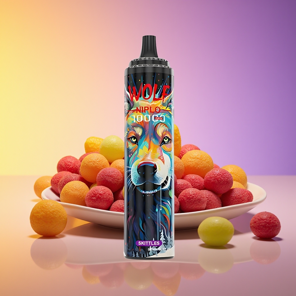JNR Wolf Niplo 10000 Puffs Type-C Fast Skittles