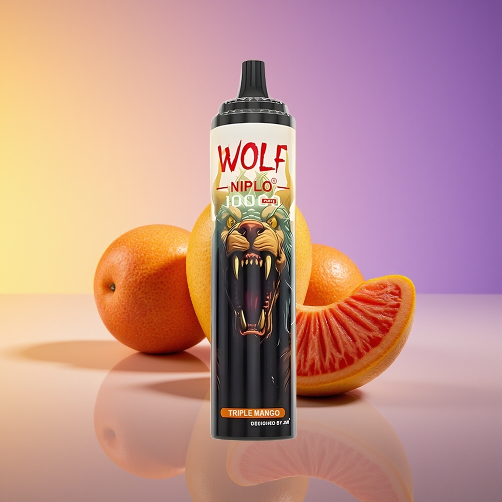 JNR Wolf Niplo 10000 Puffs Üçbucaqlı Manqo