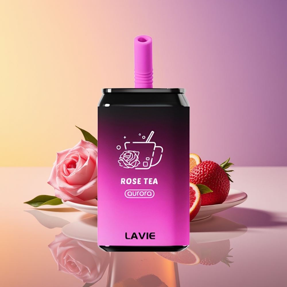 LAVIE Aurora 11000 Pufflar Rechargeable Çay Gülü
