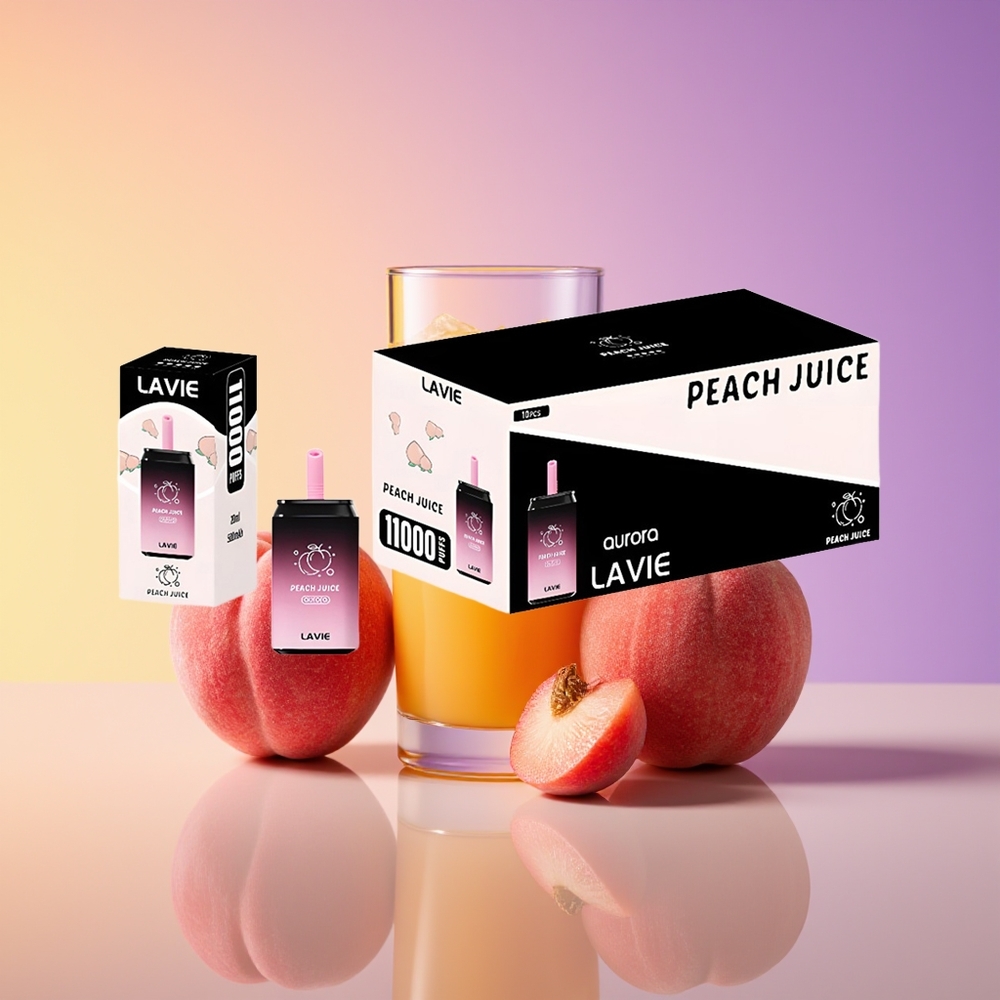 LAVIE Aurora 11000 Puffs Şaftalı Şirəsi