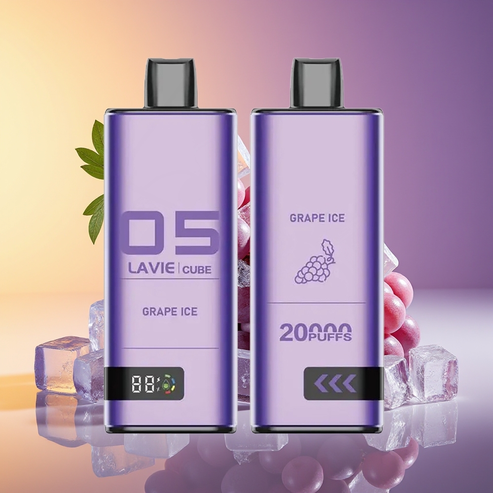 LAVIE Cube 20000 Pufflar Bir Dəfəlik Vape Üzüm Buzu